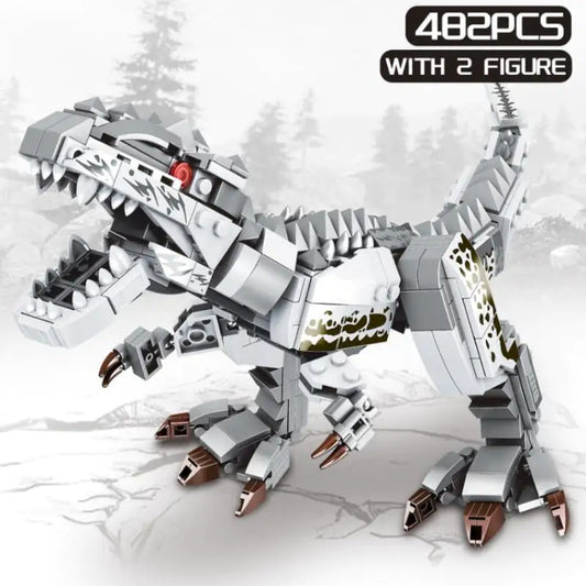 Rex Building Block Triceratops Legos - YippeeToys Rex Building Block Triceratops Legos Toy