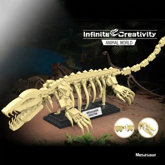 Jurassic Dinosaur Fossils Building Blocks - YippeeToys Jurassic Dinosaur Fossils Building Blocks Toy