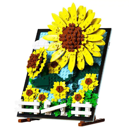 Sunflower Blooms Building Blocks - YippeeToys Sunflower Blooms Building Blocks Toy
